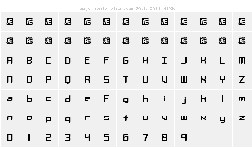 字符映射圖