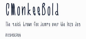 CMonkeeBold預覽圖
