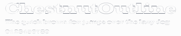 ChestnutOutline預覽圖