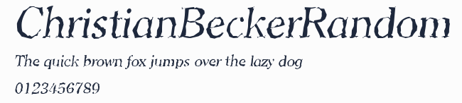 ChristianBeckerRandom預覽圖