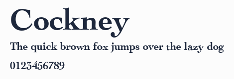 Cockney預覽圖