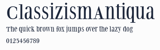 ClassizismAntiqua預覽圖