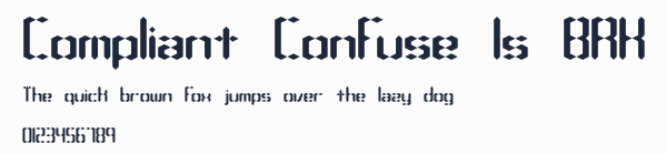 Compliant Confuse 1s BRK預覽圖