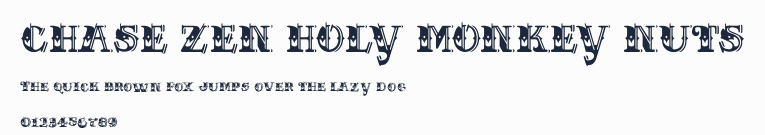 CHASE ZEN HOLY MONKEY NUTS預覽圖
