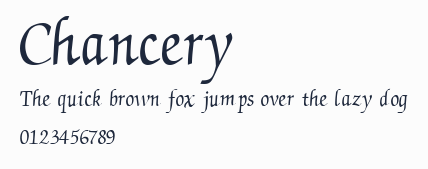 Chancery預覽圖