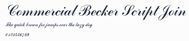 Commercial Becker Script Join預覽圖