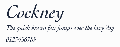 Cockney預覽圖