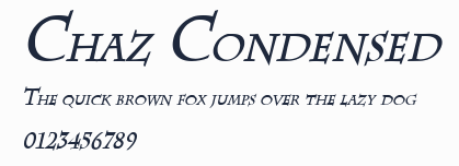Chaz Condensed預覽圖