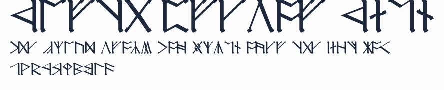 Cirth Erebor Caps預覽圖