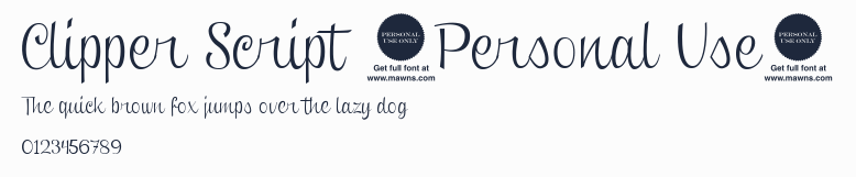 Clipper Script (Personal Use)預覽圖