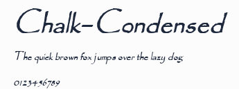 Chalk-Condensed預覽圖