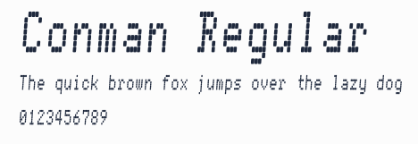 Conman Regular預覽圖