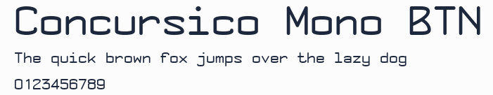 Concursico Mono BTN預覽圖