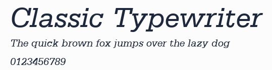 Classic Typewriter預覽圖