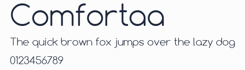 Comfortaa預覽圖