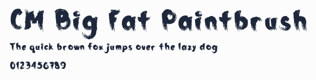CM Big Fat Paintbrush預覽圖
