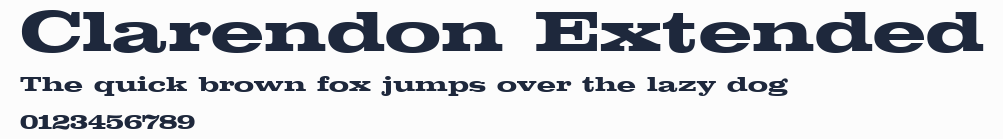 Clarendon Extended預覽圖