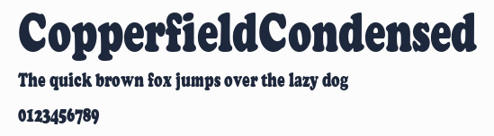CopperfieldCondensed預覽圖