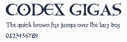 CODEX GIGAS預覽圖