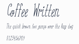 Coffee Written預覽圖