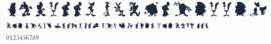 Cartoon Silhouettes預覽圖