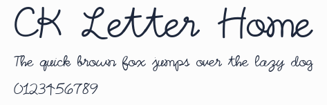 CK Letter Home預覽圖