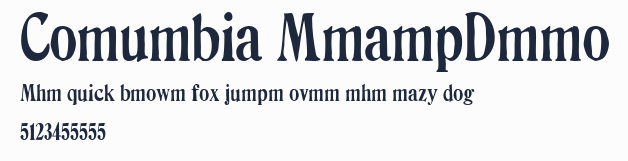 Columbia StampDemo預覽圖