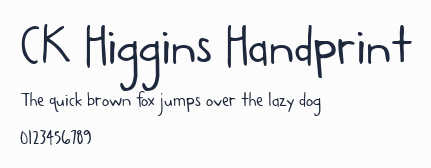 CK Higgins Handprint預覽圖