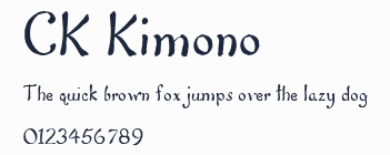 CK Kimono預覽圖