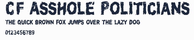 CF Asshole Politicians預覽圖