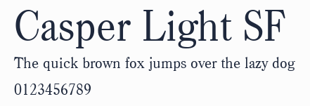 Casper Light SF預覽圖