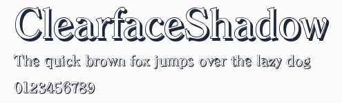 ClearfaceShadow預覽圖