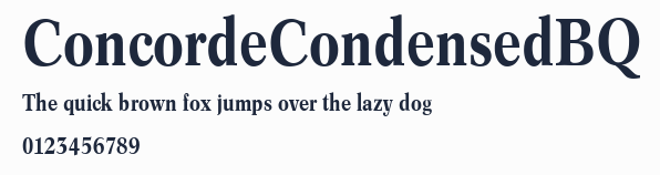 ConcordeCondensedBQ預覽圖