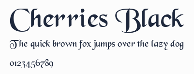 Cherries Black預覽圖