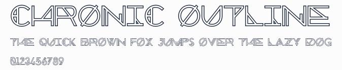 Chronic Outline預覽圖