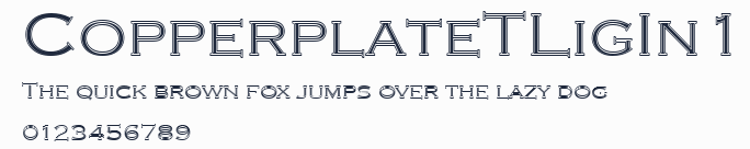 CopperplateTLigIn1預覽圖