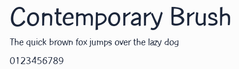 Contemporary Brush預覽圖