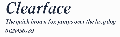 Clearface預覽圖