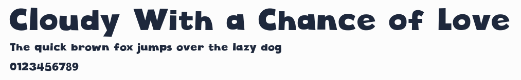 Cloudy With a Chance of Love預覽圖
