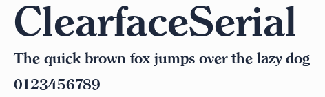 ClearfaceSerial預覽圖
