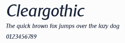 Cleargothic預覽圖