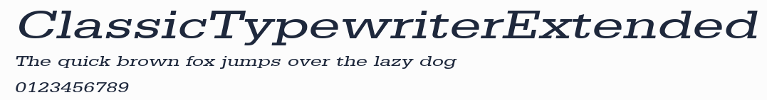 ClassicTypewriterExtended預覽圖