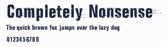 Completely Nonsense預覽圖