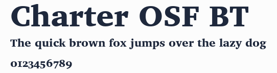 Charter OSF BT預覽圖