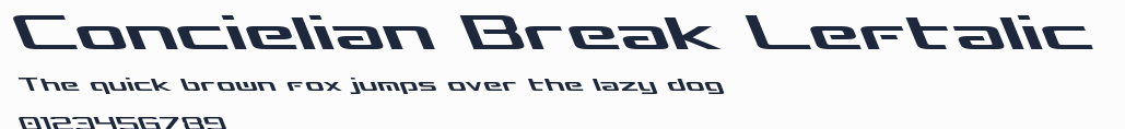 Concielian Break Leftalic預覽圖
