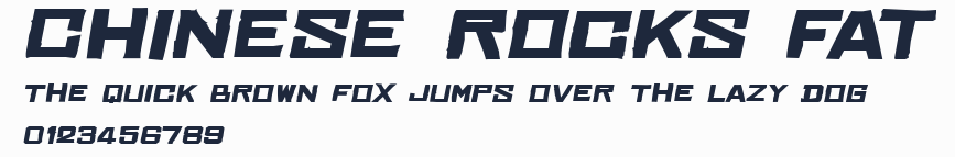 Chinese Rocks Fat預覽圖