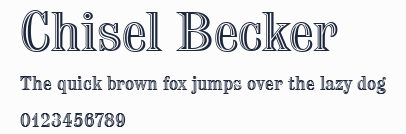 Chisel Becker預覽圖