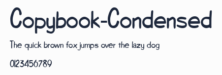 Copybook-Condensed預覽圖