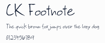 CK Footnote預覽圖