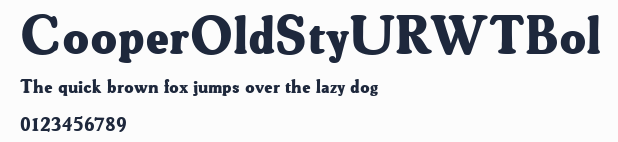 CooperOldStyURWTBol預覽圖